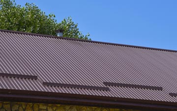 typical Hemingford Abbots corrugated roof uses